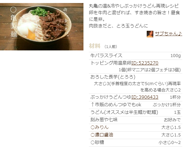 リピまちがいなし！甘辛やわらか牛肉とキノコの絶品 牛すき冷やしうどん ☆Pure Life☆ ～おいしく、楽しく